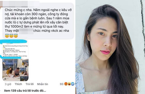 Thủy Tiên bức xúc lên tiếng khi bị nghi ăn chặn tiền từ thiện để mua biệt thự mới