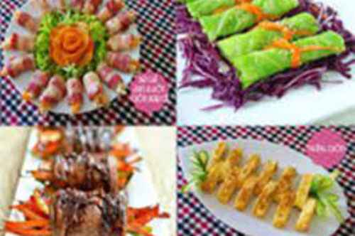 "Lăn vào bếp" làm 4 món cuộn vừa đẹp mắt lại ngon cơm