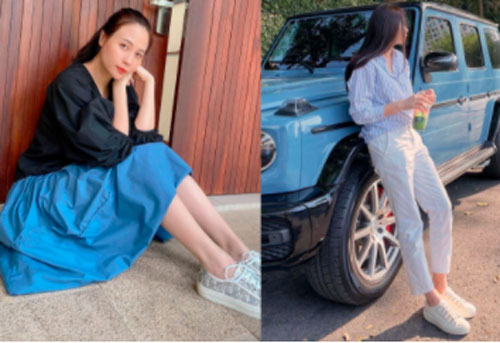 Đàm Thu Trang lên đồ đơn giản mà ngày càng trẻ trung và thời thượng, đôi khi còn xịn như gái Hàn