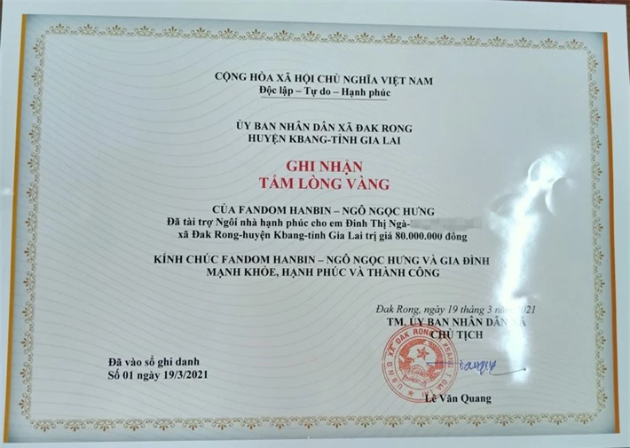 Fan Việt của Hanbin (I-LAND) mạnh tay chi 160 triệu xây nhà tình thương cho học sinh mồ côi, chờ ngày thần tượng debut - Ảnh 6.