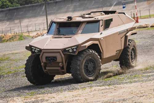 Xe bọc thép Arquus Scarabee: Phương tiện chiến đấu hiện đại của quân đội Pháp