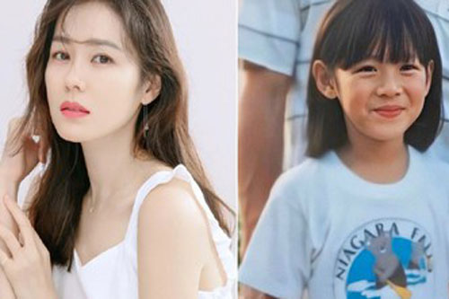 Dân mạng phát sốt với loạt ảnh lúc còn bé của ‘chị đẹp’ Son Ye Jin