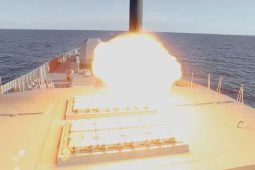 Zircon diệt mục tiêu ven bờ trong lần phóng thứ 4