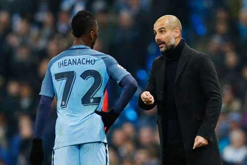 Iheanacho sẵn sàng chứng minh Pep đã sai ở đại chiến Leicester vs Man City