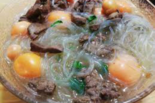 Cách nấu miến lòng mề gà, mộc nhĩ ngon mê ly cho bữa sáng