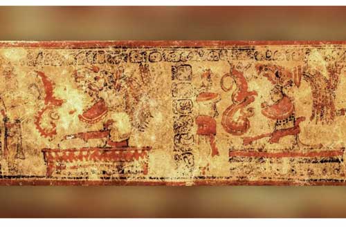 Hé lộ cái chết của người môi giới quyền lực Maya cổ đại qua chữ tượng hình