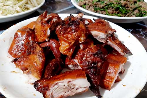 Vang xa đặc sản chuột đồng miền Tây