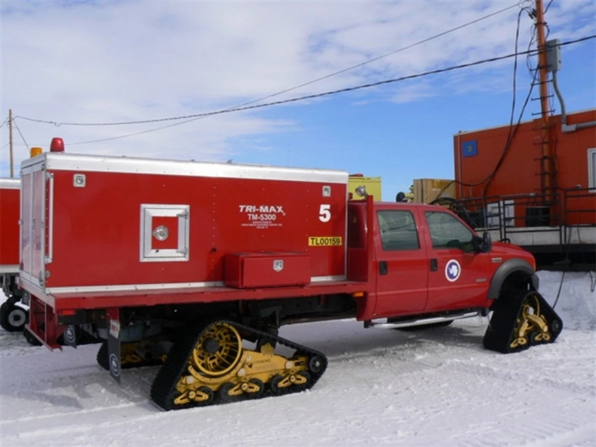 Trạm cứu hỏa ở Nam Cực thuộc về nhà ga McMurdo.