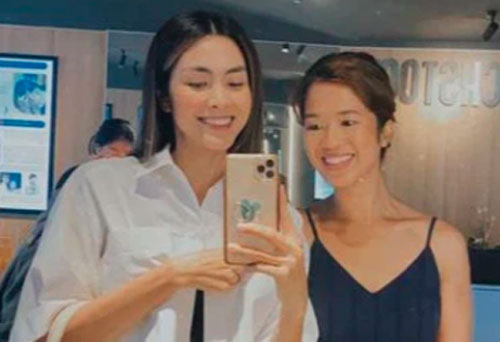 Lâu lắm mới thấy Hà Tăng hội ngộ em chồng nhà tỷ phú: Xuề xòa mà xinh cả đôi, visual nàng ngọc nữ đúng là không đùa được