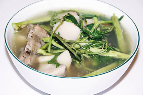 Mẹo nhỏ để nấu canh khoai sọ rau rút ngon bổ dưỡng cho ngày hè