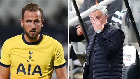 Kane chán chường, Mourinho lại phát ngôn sốc sau trận hòa của Tottenham