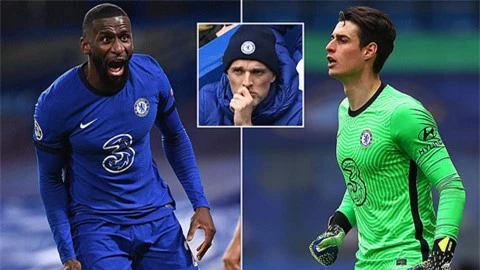 Rudiger và Kepa 'tẩn' nhau trong buổi tập ngay sau trận thua sốc của Chelsea