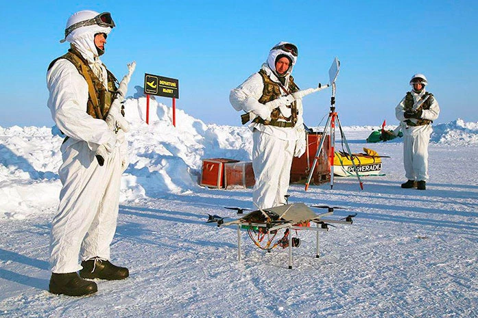 Quân đội Nga ở Bắc Cực.