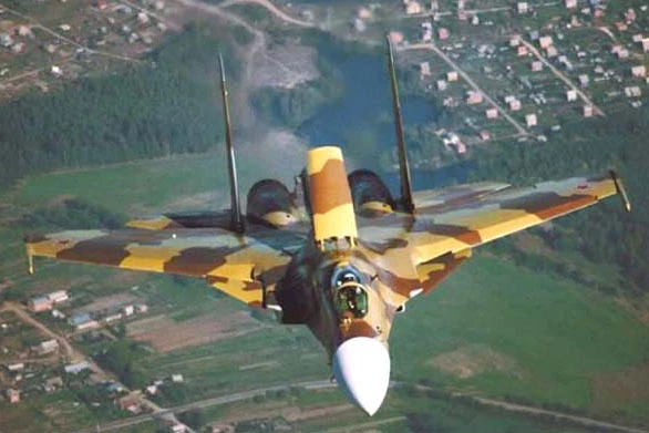 Tiêm kích Su-37.