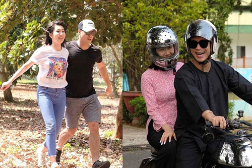 Cứ mãi phủ nhận chuyện tình cảm nhưng Thúy Ngân và Trương Thế Vinh liên tục tình tứ thế này