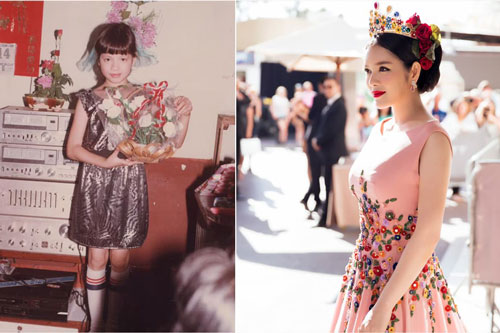 Lý Nhã Kỳ khoe loạt ảnh hiếm ngày bé, thần thái không phải dạng vừa