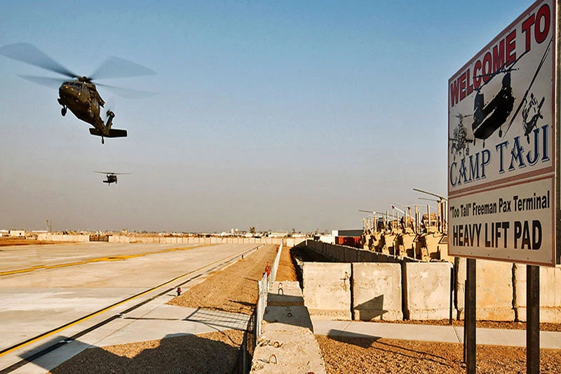 Căn cứ Mỹ tại Iraq.