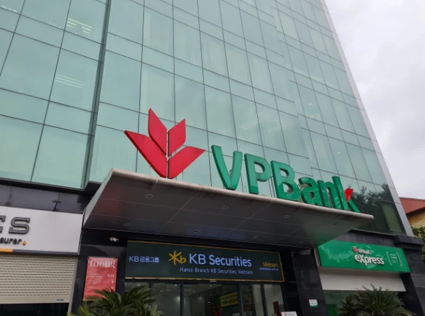 Một điểm giao dịch VPBank.