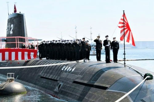 Hải quân Nhật Bản đưa tàu ngầm tấn công mới lớp Sōryū vào trang bị