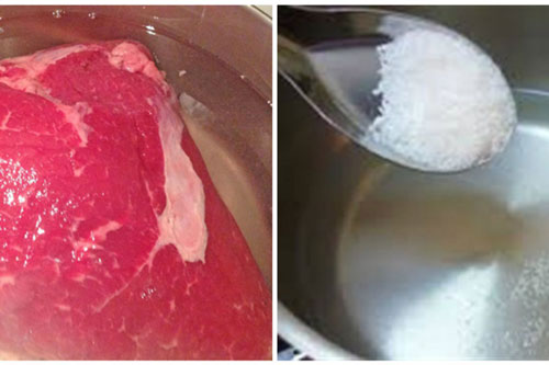 Rã đông thịt chỉ cần thêm thứ này vào 5 phút là thịt mềm, tươi ngon như mới mua ở chợ về