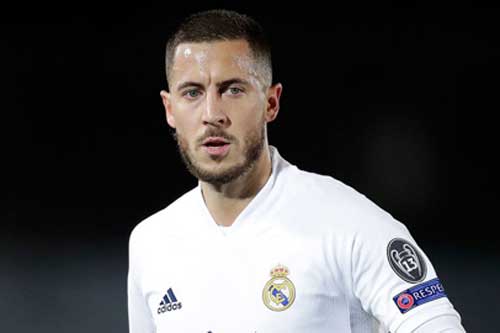 Hazard không thể góp mặt trong đội hình Real đấu Liverpool