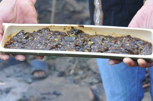 Độc đáo món canh thụt của đồng bào M'Nông Tây Nguyên