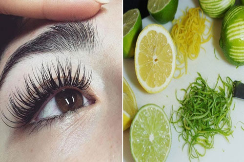 Chỉ cần dùng vỏ chanh ngâm với thứ này thoa mỗi tối, lông mi rơi rụng lả tả cũng sẽ đen dài, cong vút