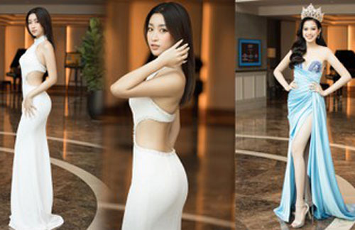 Đỗ Thị Hà ‘đọ sắc’ Đỗ Mỹ Linh: Người khoe chân dài miên man, người lưng trần quyến rũ