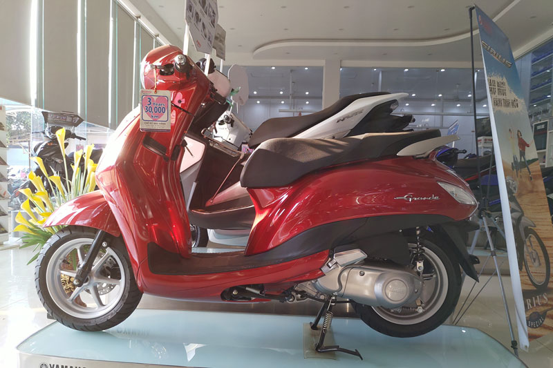 Bảng giá xe ga Yamaha tháng 4/2021: Giảm giá 7 triệu đồng
