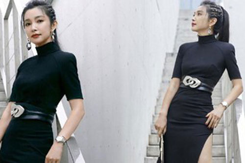 Lý Băng Băng U50 tự tin mặc váy ôm xẻ tà, sắc vóc ‘ăn đứt’ gái đôi mươi