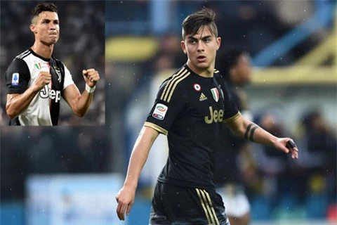  Ở độ tuổi đẹp nhất sự nghiệp, Dybala vẫn phải dài cổ dự bị cho Ronaldo