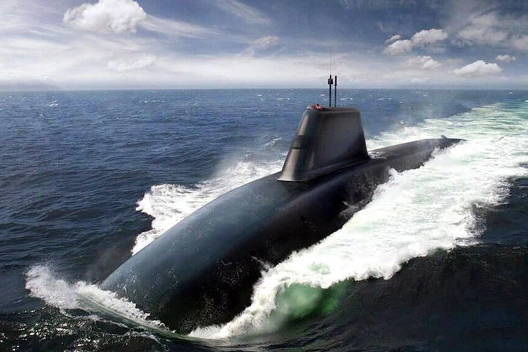 Tàu ngầm hạt nhân của Anh.