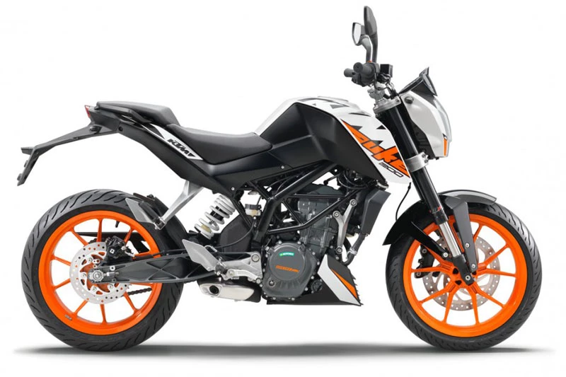 KTM Duke 200.