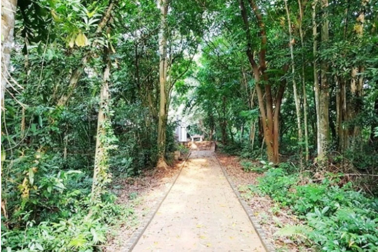 Cận cảnh di tích thờ công chúa Nhồi Hoa nước Lào ở Ninh Bình