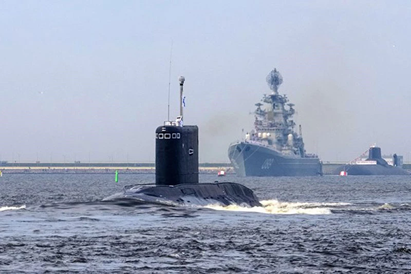 Tàu ngầm Nga. Ảnh minh họa.