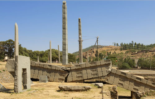 Tàn tích của thành phố cổ Aksum