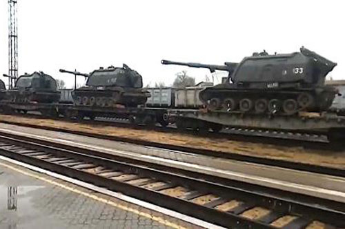 Mỹ đoán mục đích Nga dồn vũ khí đến Crimea