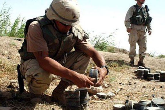 Lầu Năm Góc sẽ tiếp tục sử dụng mìn sát thương