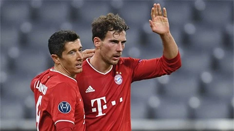 Bayern nguy cơ vắng cả Lewandowski, Goretzka & Sule ở lượt về gặp PSG