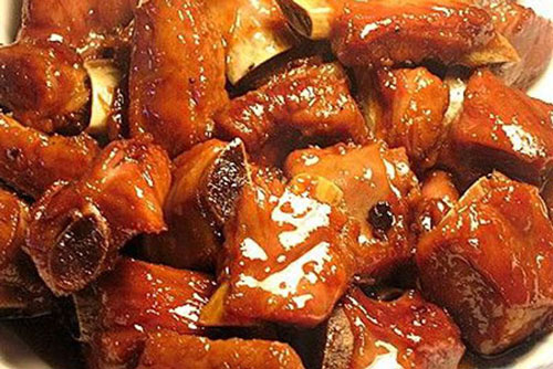 1 số món ăn ngon được chế biến từ sườn lợn, hề ăn là ghiền