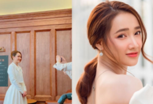 Nhã Phương bị "bóc trần" nhan sắc thật qua hình do người qua đường chụp