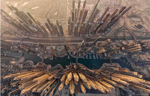 Ngắm các danh thắng tuyệt đẹp của thế giới từ trên cao