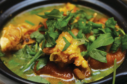 Cách nấu thịt chân giò giả cầy ngon hơn ngoài hàng