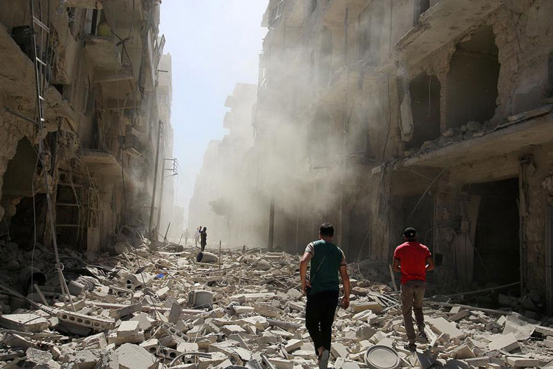 Không quân Nga ném bom vào các vị trí của lính đánh thuê Thổ Nhĩ Kỳ ở Syria trên quy mô lớn