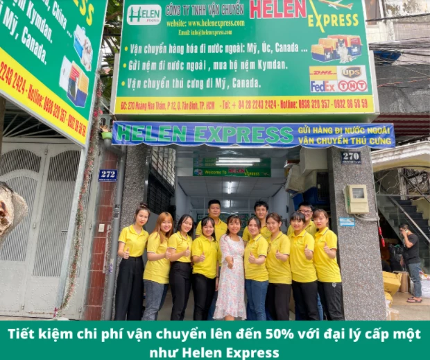 (Doanh nghiệp có thể liên hệ Helen Express - đại lý số một của DHL, USP...tại ViệtNam để được tư vấn cụ thể về thủ tục, dịch vụ vận chuyển trọn gói.