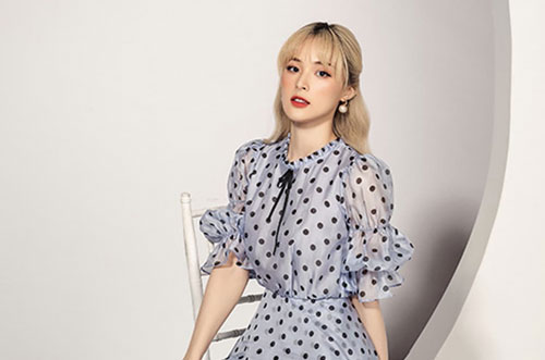 Hạ Vi đổi mới hình ảnh khi nhuộm tóc bạch kim sau thời gian 'im hơi lặng tiếng'