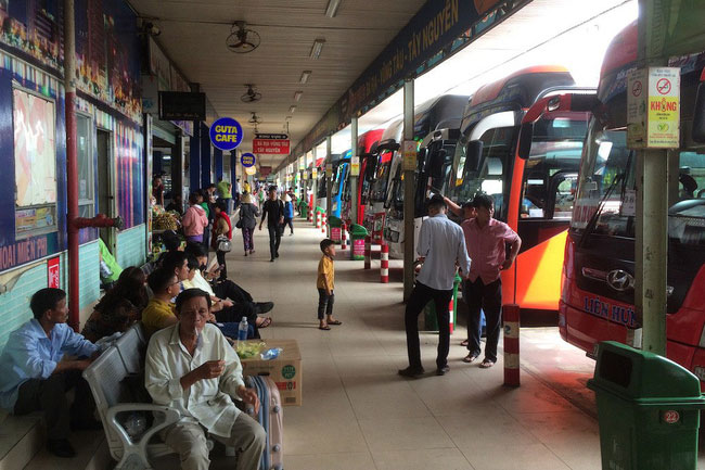 Giá vé xe khách tại TP Hồ Chí Minh tăng dịp lễ 30/4