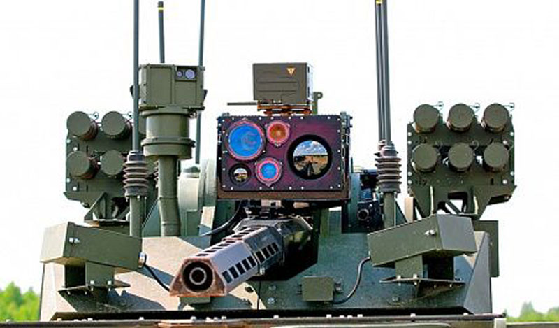 Nga thử nghiệm đơn vị lục quân đầu tiên với robot xung kích