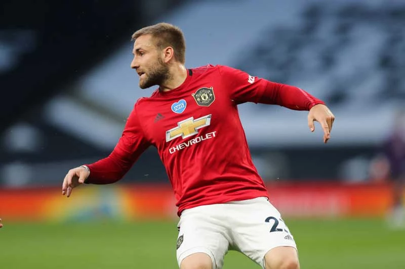 5. Luke Shaw - 2.117 phút.