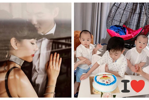 Hiếm hoi lắm mới thấy Trương Nam Thành khoe ảnh con, mới đây đã cao lớn và cực bụ bẫm